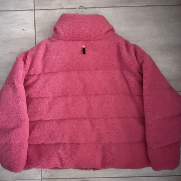 New Nike Therma-Fit Series Down Fill Fluffy Jacket Pink Size 2X DM9260-622 - Picture 6 of 7